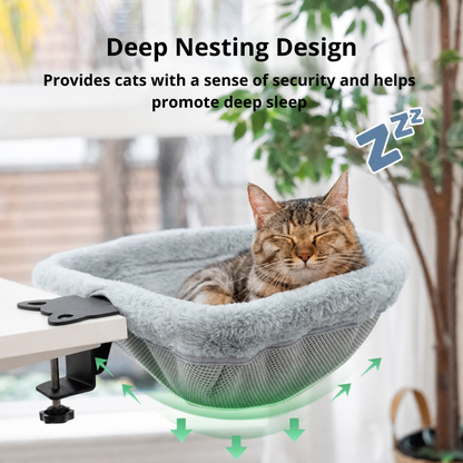 DeskNapper™ — The Foldable Cat Desk Bed